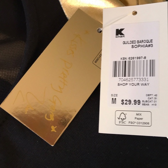 Nicki Minaj Guilded Baroque Sophia Dress - Picture 4 of 5